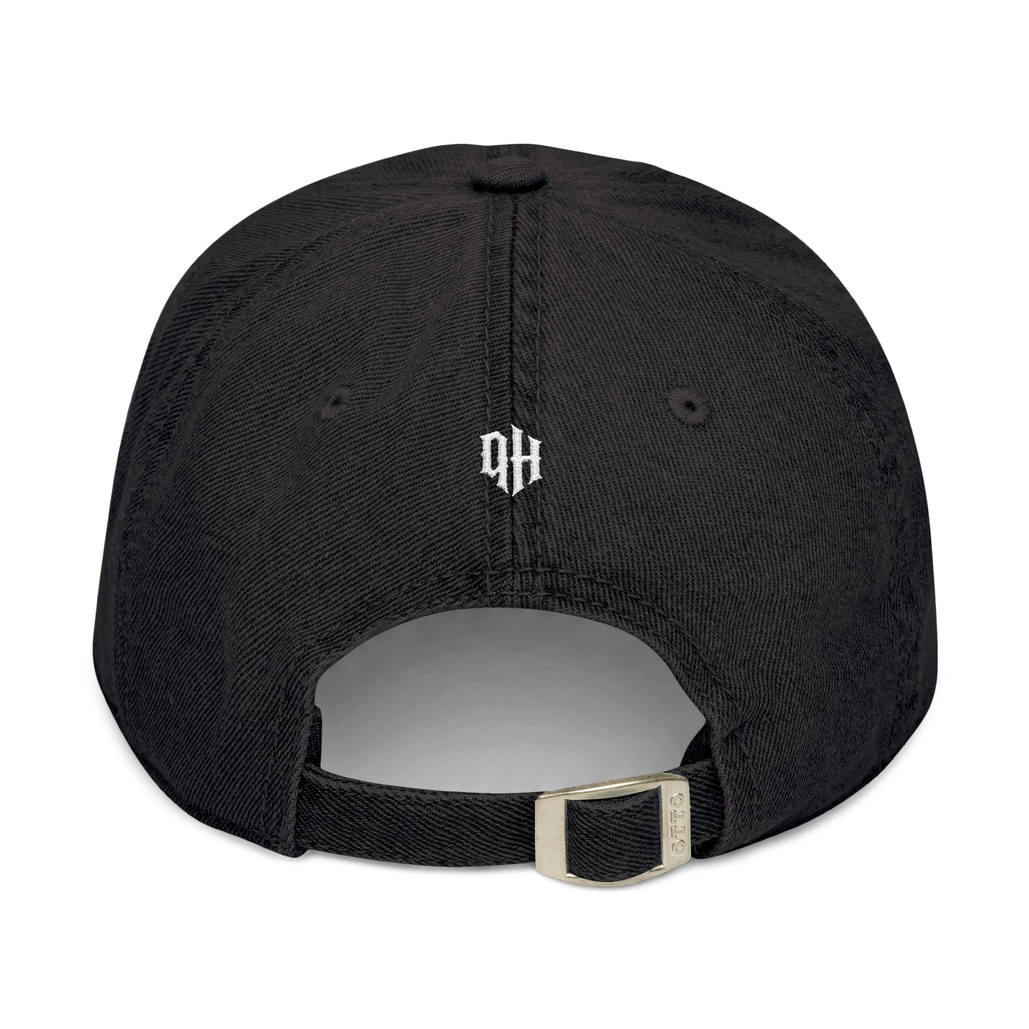 Doghead Embroidered Denim Hat