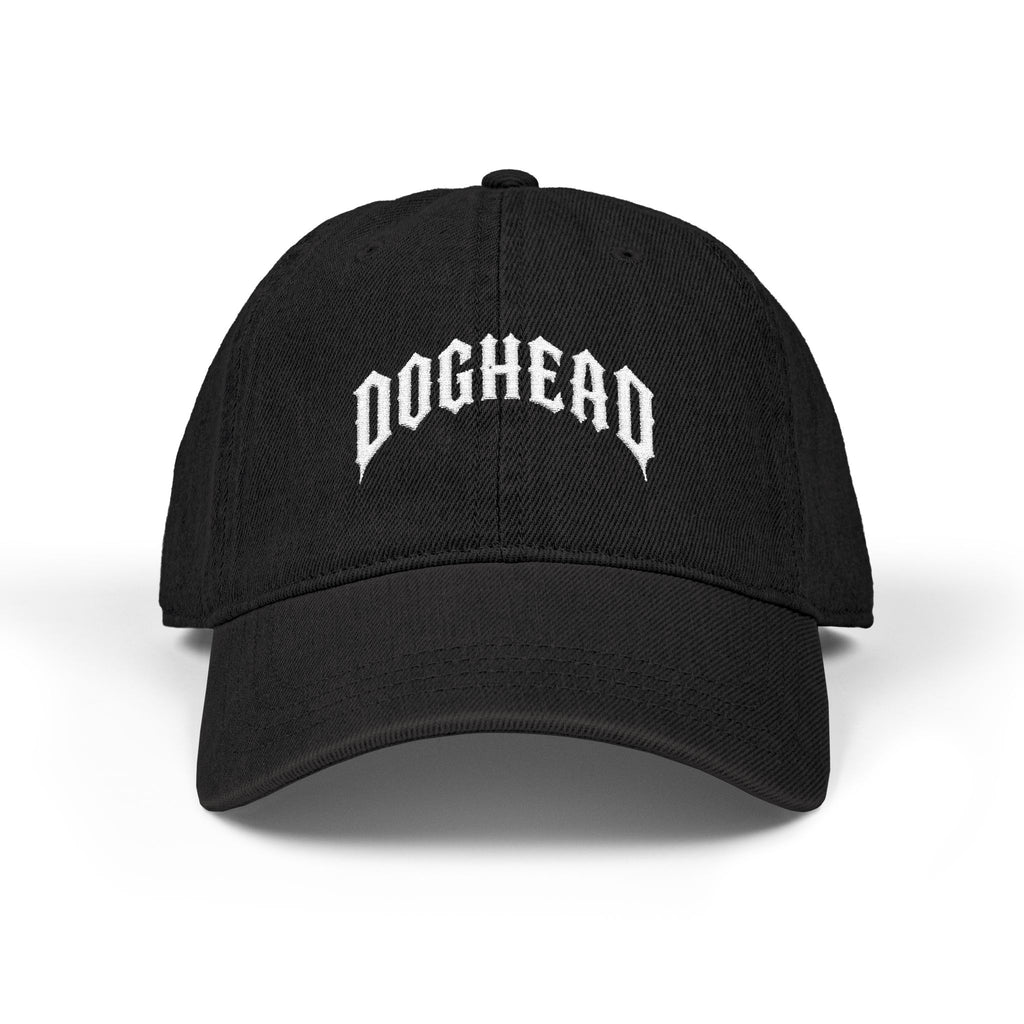 Doghead Embroidered Denim Hat